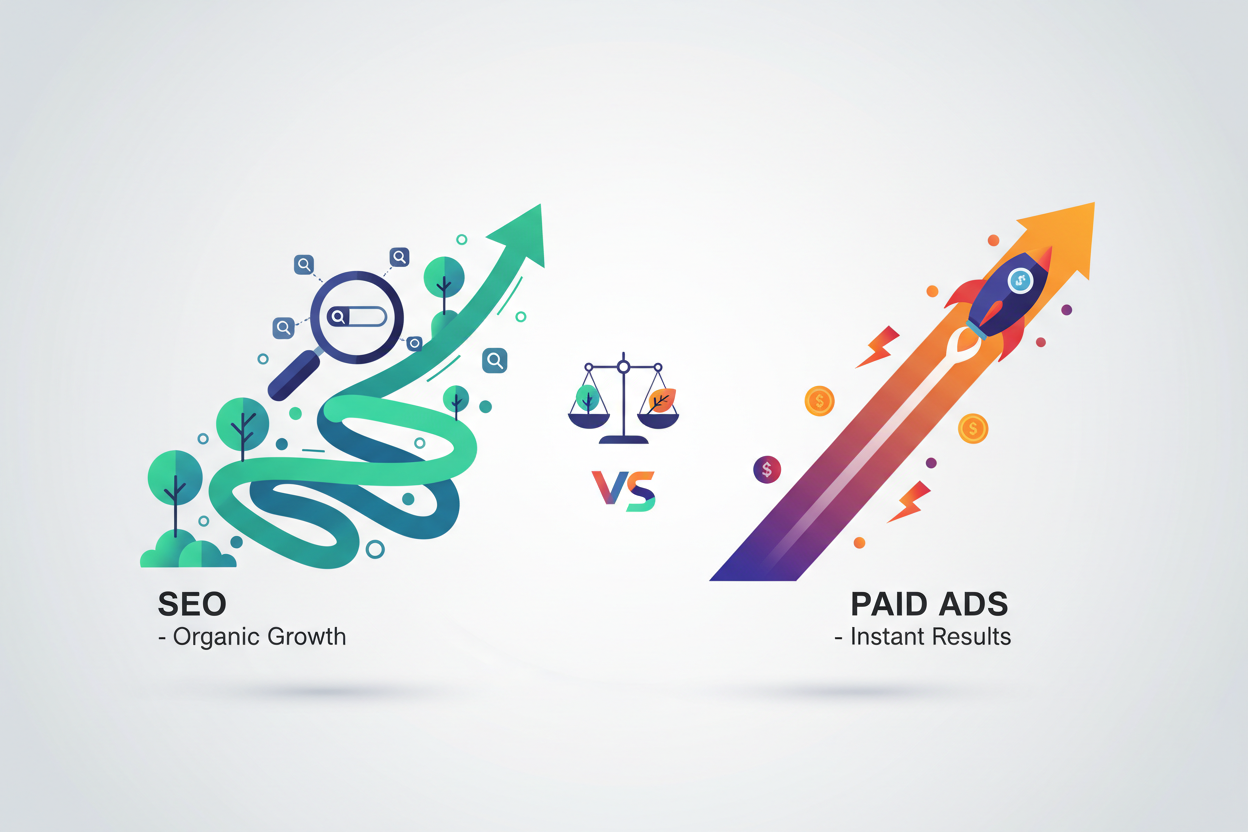 SEO vs. Paid Ads: The Ultimate Traffic Showdown f img 6a1e24f6c93bc